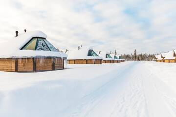 Фотографии Курортные отели Levi Northern Lights Huts г. Леви (Финляндия) №4 Фото Курортные отели Levi Northern Lights Huts г. Леви 4
