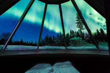 Фотографии Курортные отели Levi Northern Lights Huts г. Леви (Финляндия) №1 Фото Курортные отели Levi Northern Lights Huts г. Леви 1