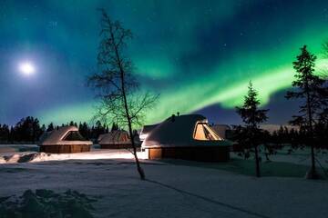Фотографии Курортные отели Levi Northern Lights Huts г. Леви (Финляндия) №3 Фото Курортные отели Levi Northern Lights Huts г. Леви 3