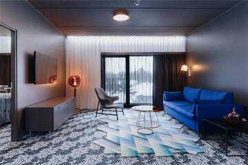 Фото номера Суперлюкс с кроватью размера &quot;king-size&quot; Отель Design Hotel Levi г. Леви 7