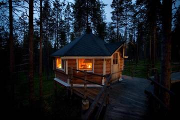 Фото номера Апартаменты с сауной Дома для отпуска Levi President Mountain Chalets г. Леви 11