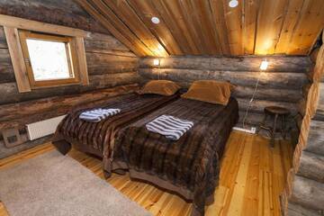 Фото номера Шале с 4 спальнями и сауной Шале LevinPesä Chalet г. Леви 16