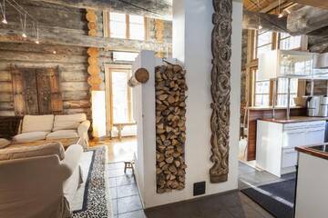 Фото номера Шале с 4 спальнями и сауной Шале LevinPesä Chalet г. Леви 7