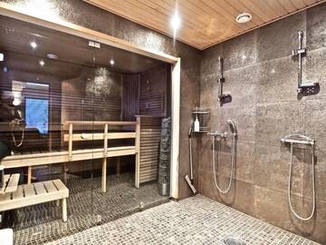 Фото номера Вилла с 5 спальнями и сауной Виллы Levillas Utsuvaara Villas г. Леви 11
