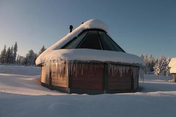 Фото номера Хижина со стеклянной крышей Курортные отели Levi Northern Lights Huts г. Леви 28